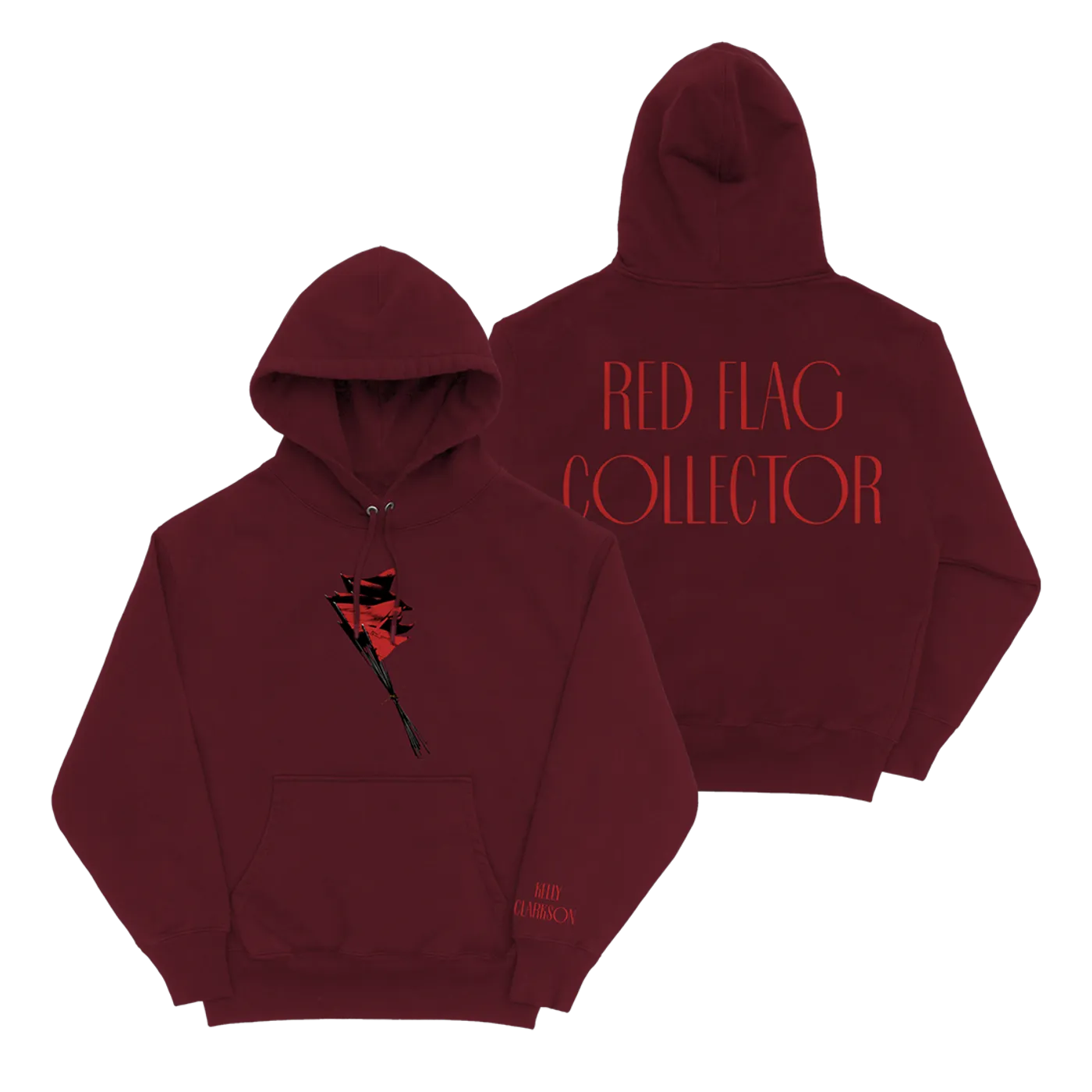 Kelly Clarkson Red Flag Collector Hoodie