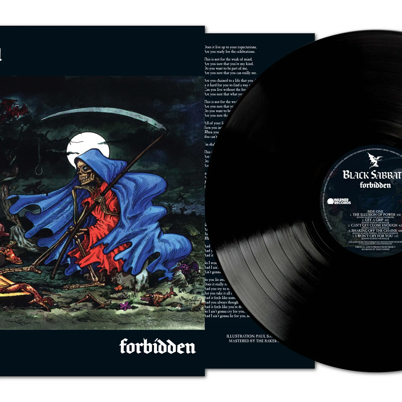 Black Sabbath Forbidden (LP) (Vinyl)