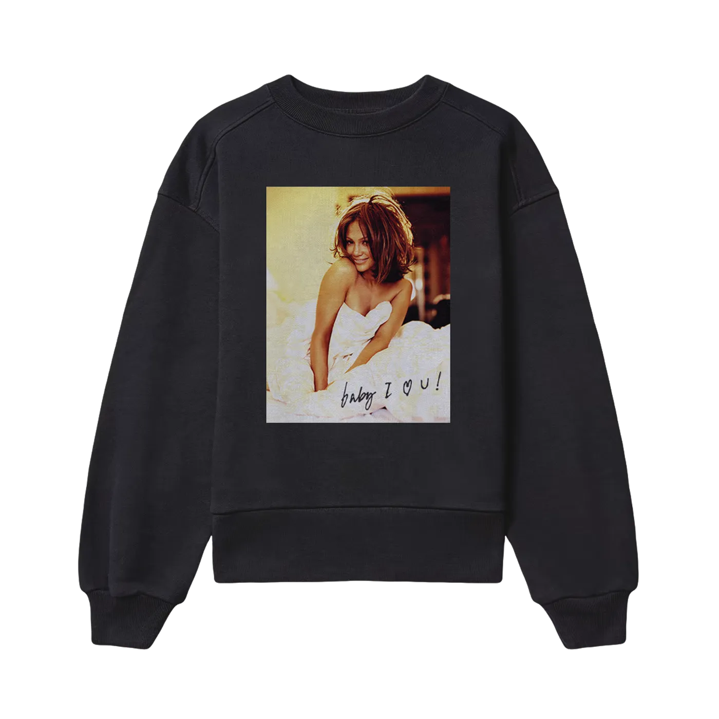 Jennifer Lopez Baby I Love You Crewneck