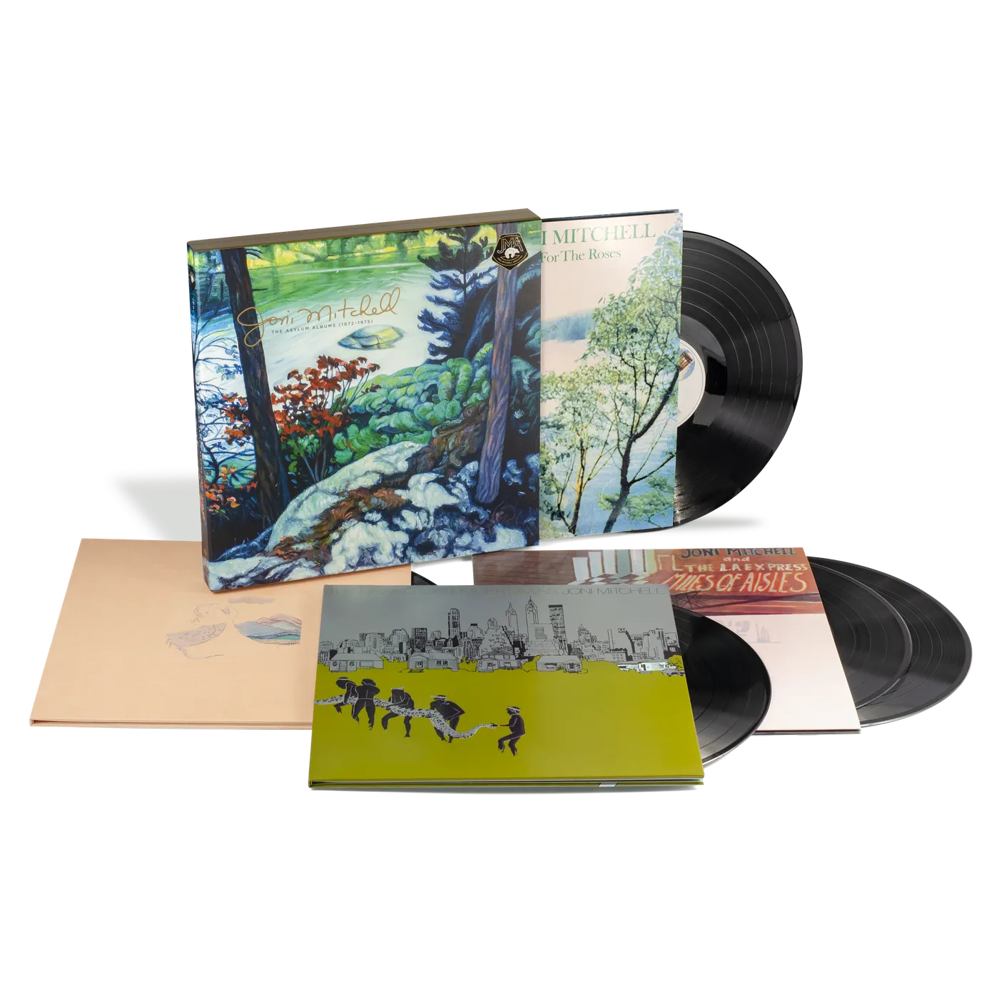 Joni Mitchell The Asylum Albums (1972-1975) [5LP]