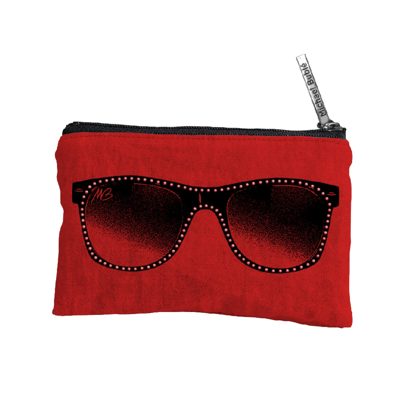 Michael Bublé  Rhinestone Sunglasses Cosmetic Bag