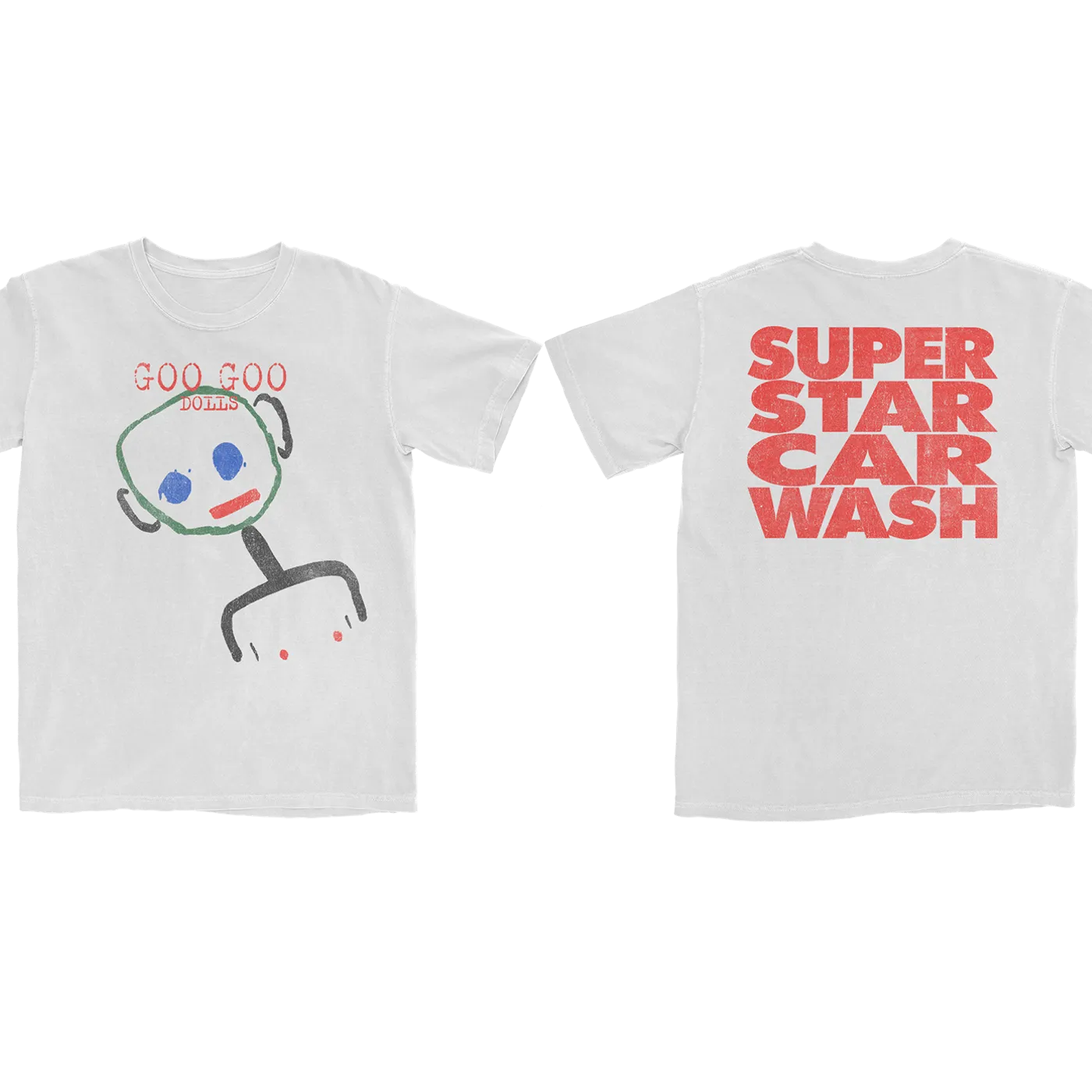 The Goo Goo Dolls Throwback Super Star Guy T-Shirt