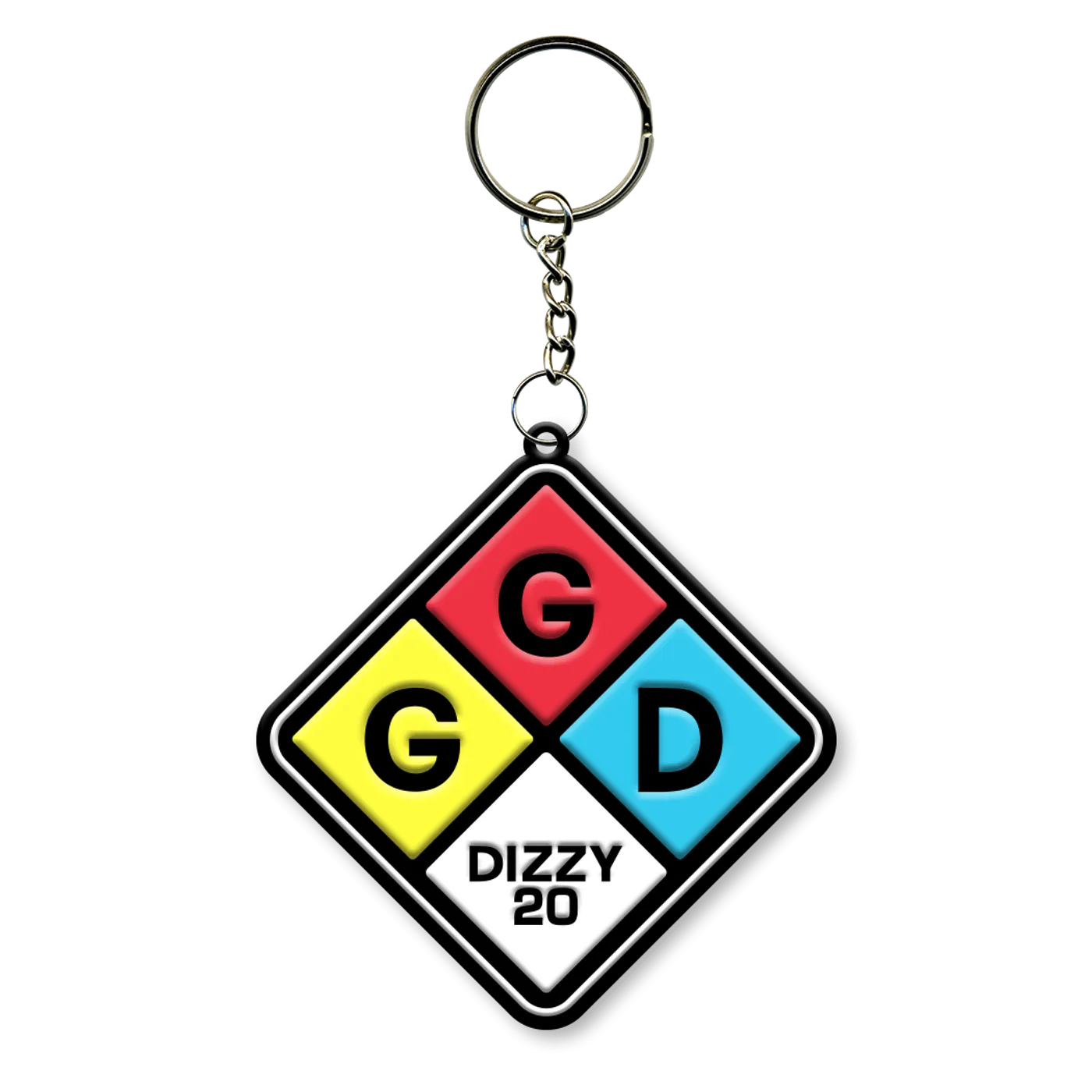 The Goo Goo Dolls Dizzy Squares Keychain