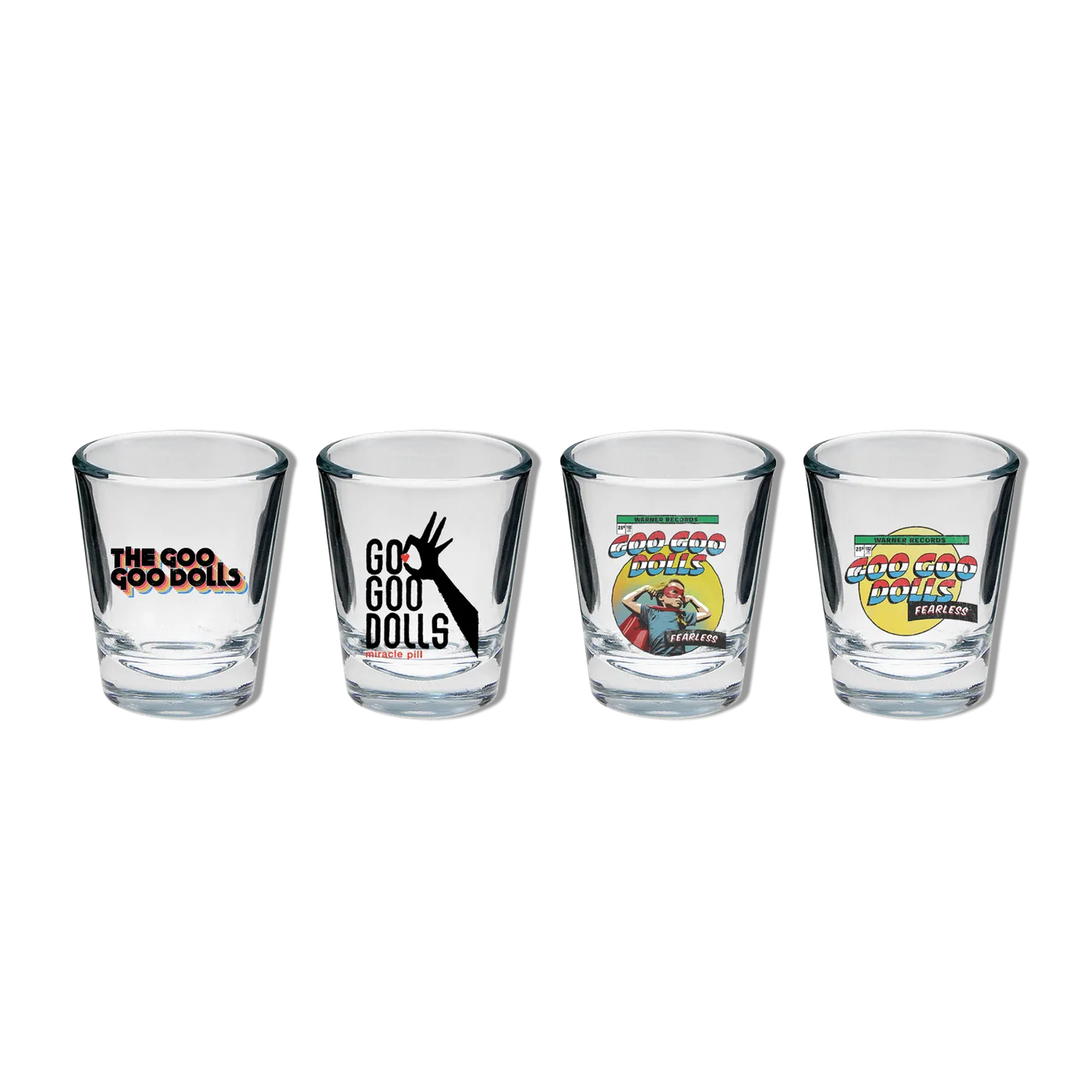 The Goo Goo Dolls Fearless Shot Glass Set