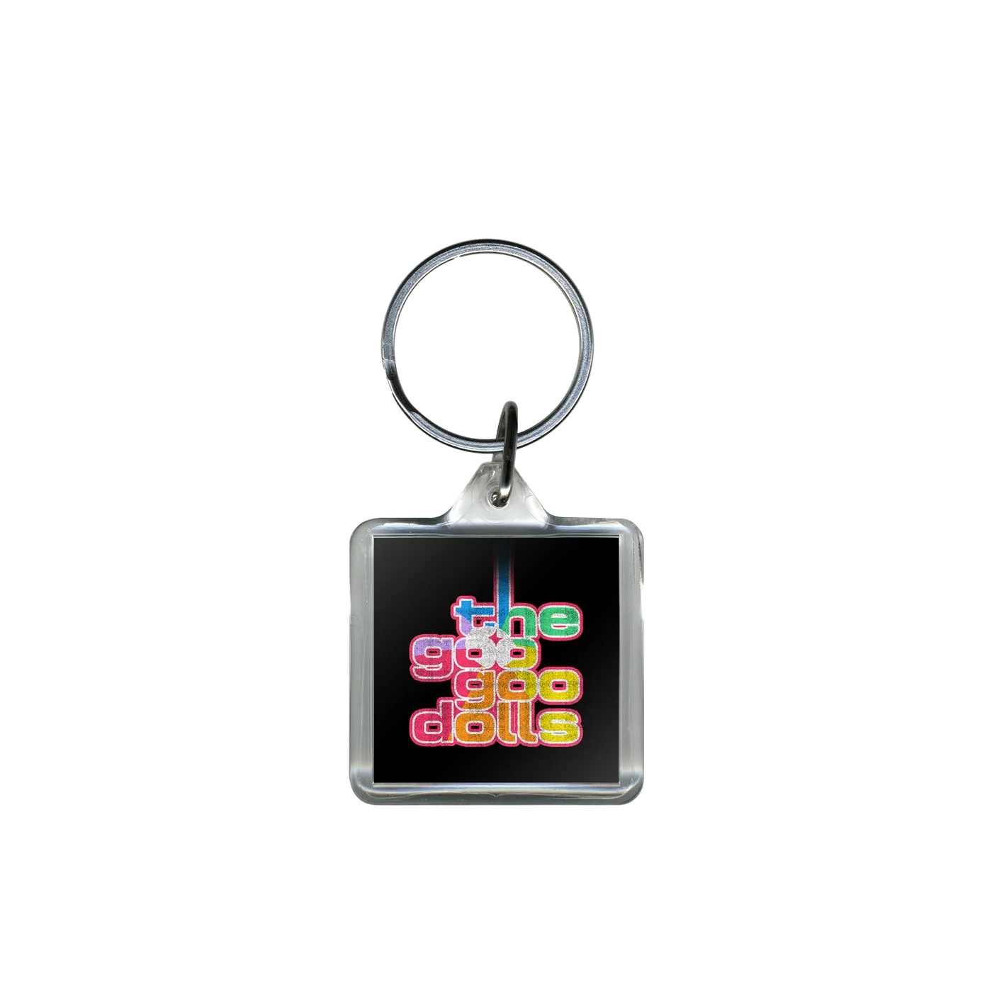 The Goo Goo Dolls Rainbow Keychain