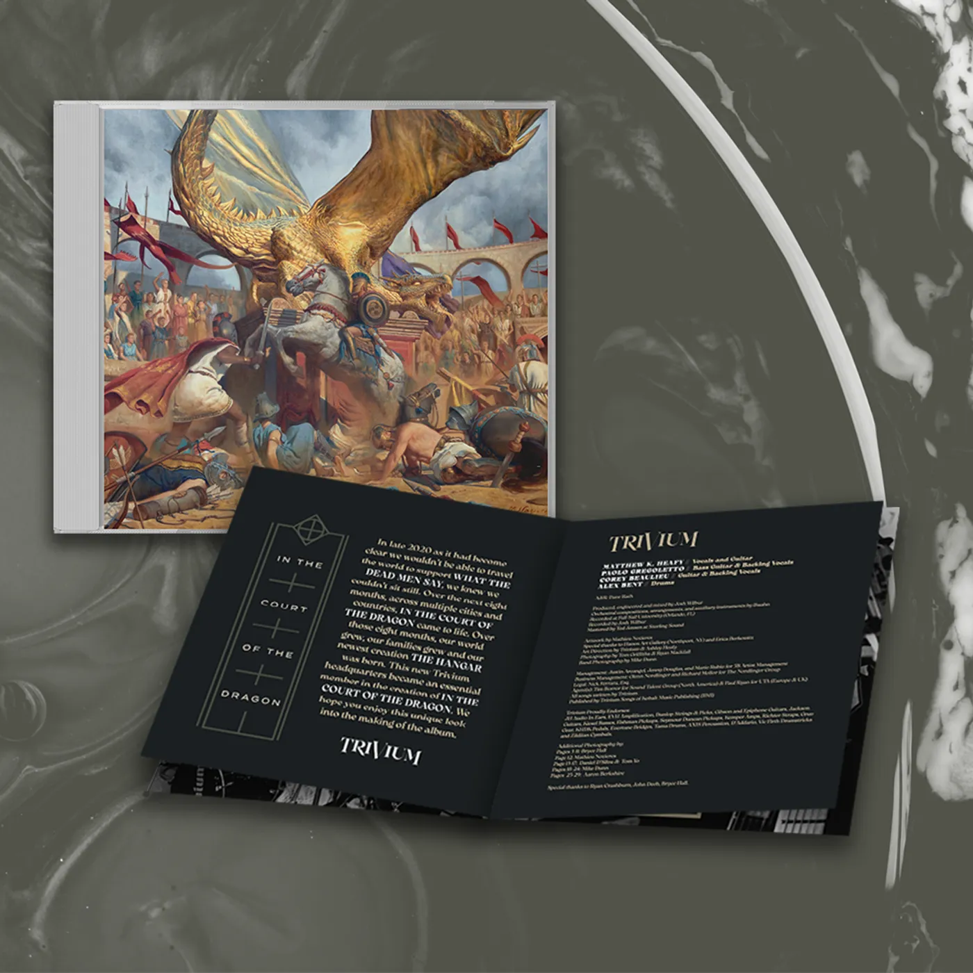 Trivium In The Court Of The Dragon CD with Expanded Booklet