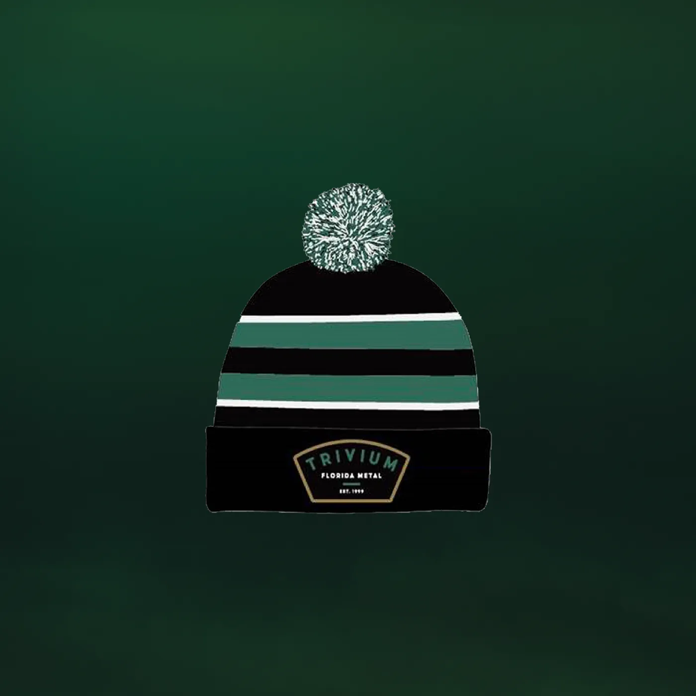 Trivium Florida Metal Pom Beanie
