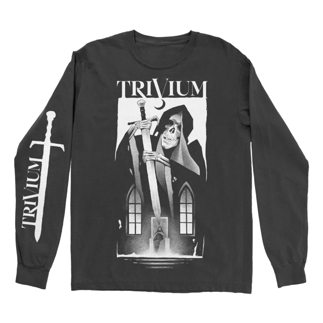 Skeleton Sword Long Sleeve Tee