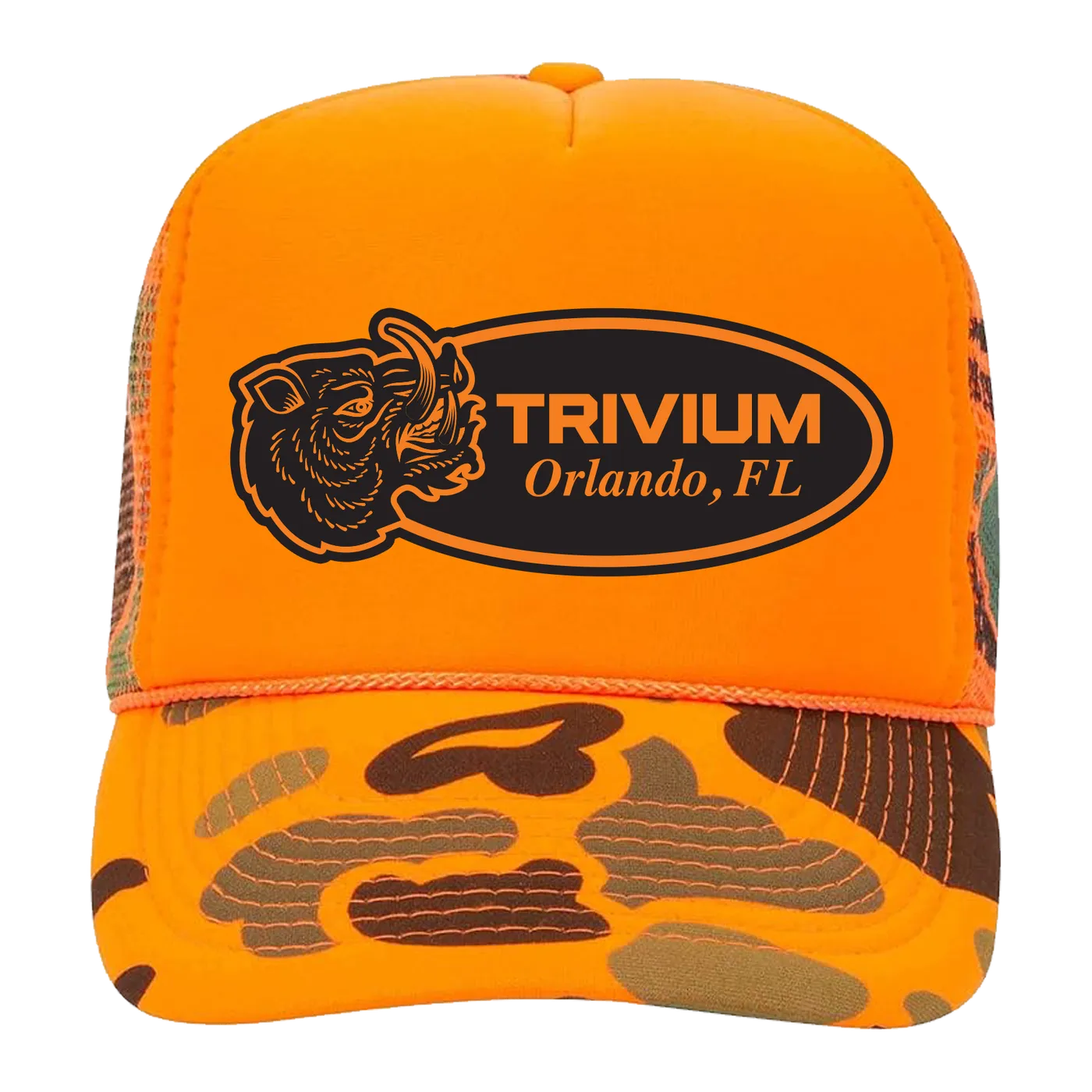 Trivium Camo Trucker Hat