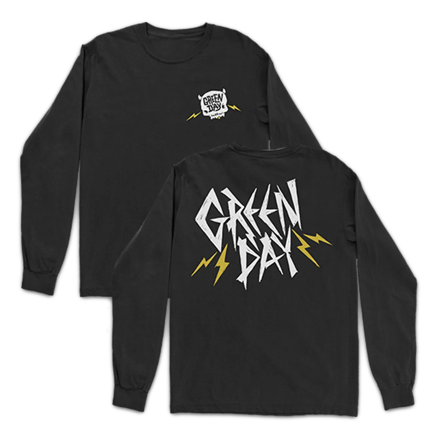 Green Day Bolt Logo Longsleeve T-Shirt