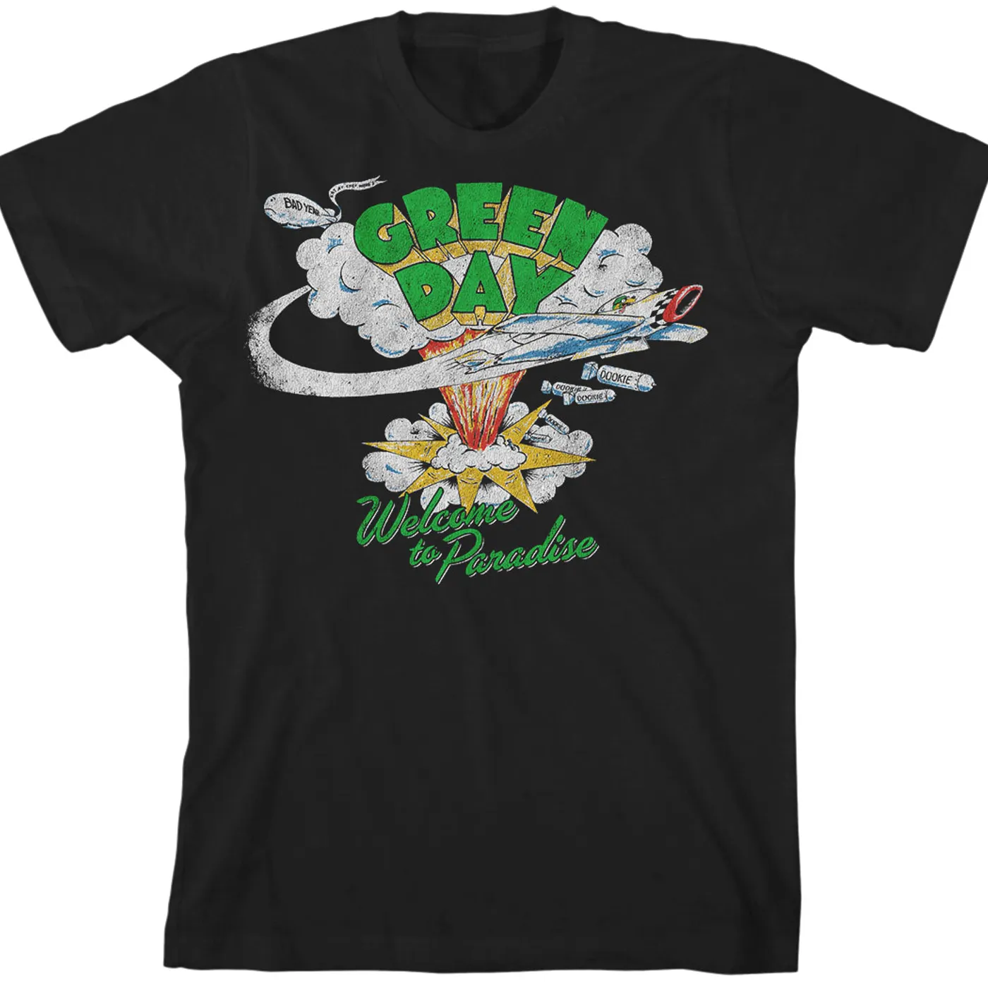 Green Day Welcome To Paradise T-Shirt