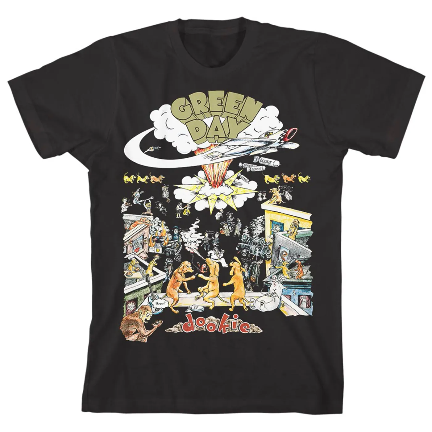 Green Day Dookie Scene T-shirt