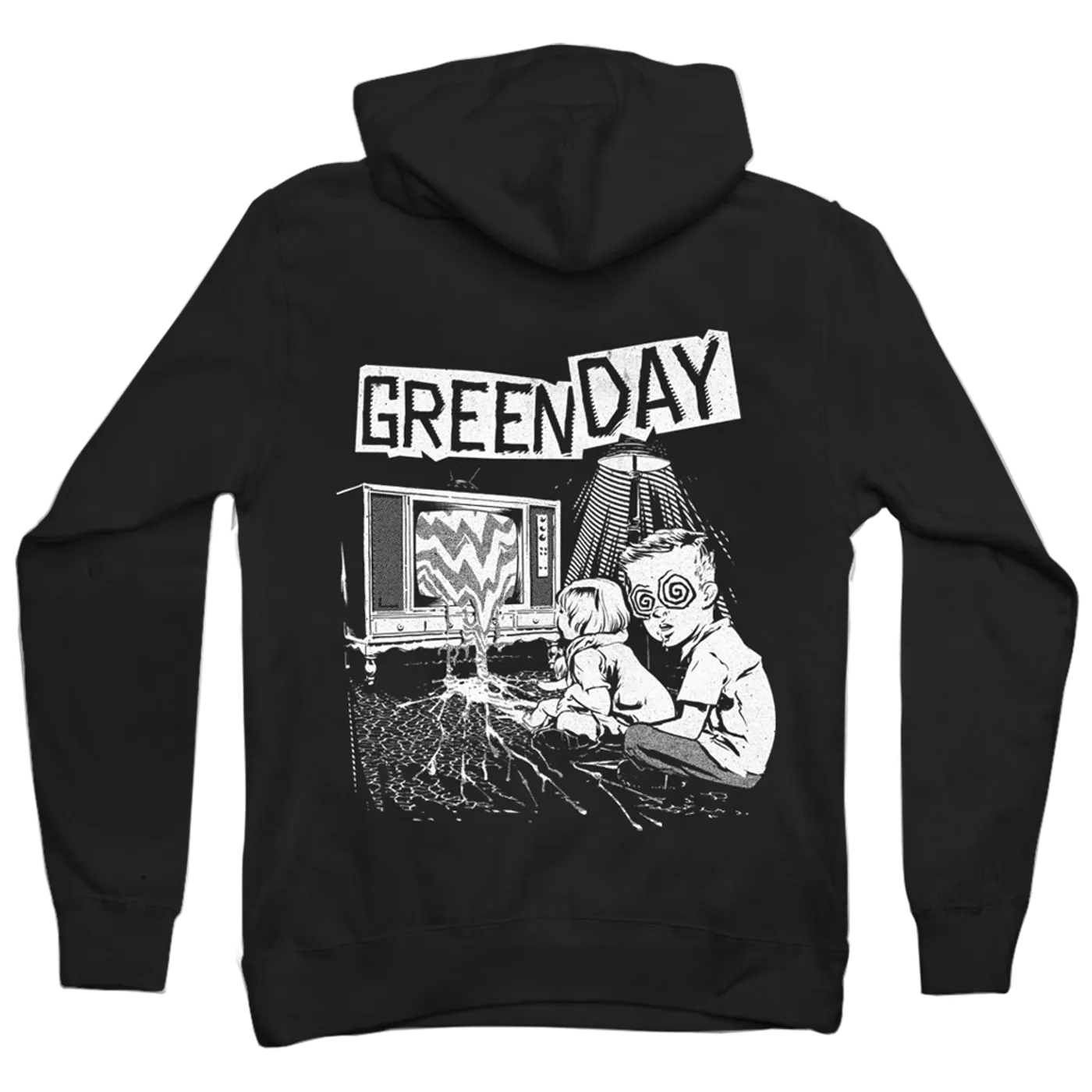 Green Day TV Wasteland Zip Hoodie