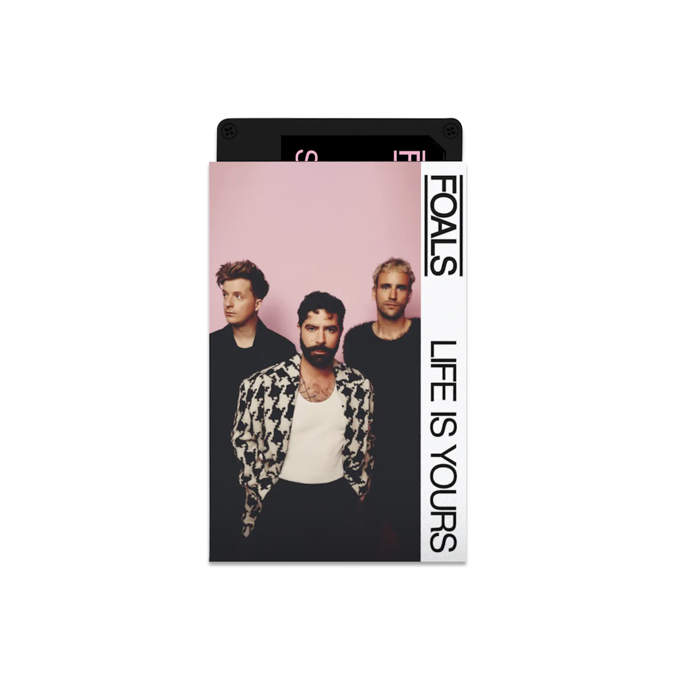 Foals LIFE IS YOURS Black Cassette