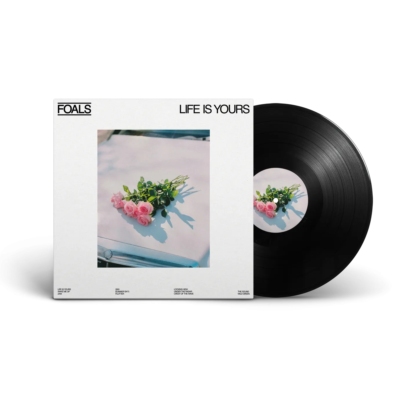 Foals LIFE IS YOURS Black LP (Vinyl)