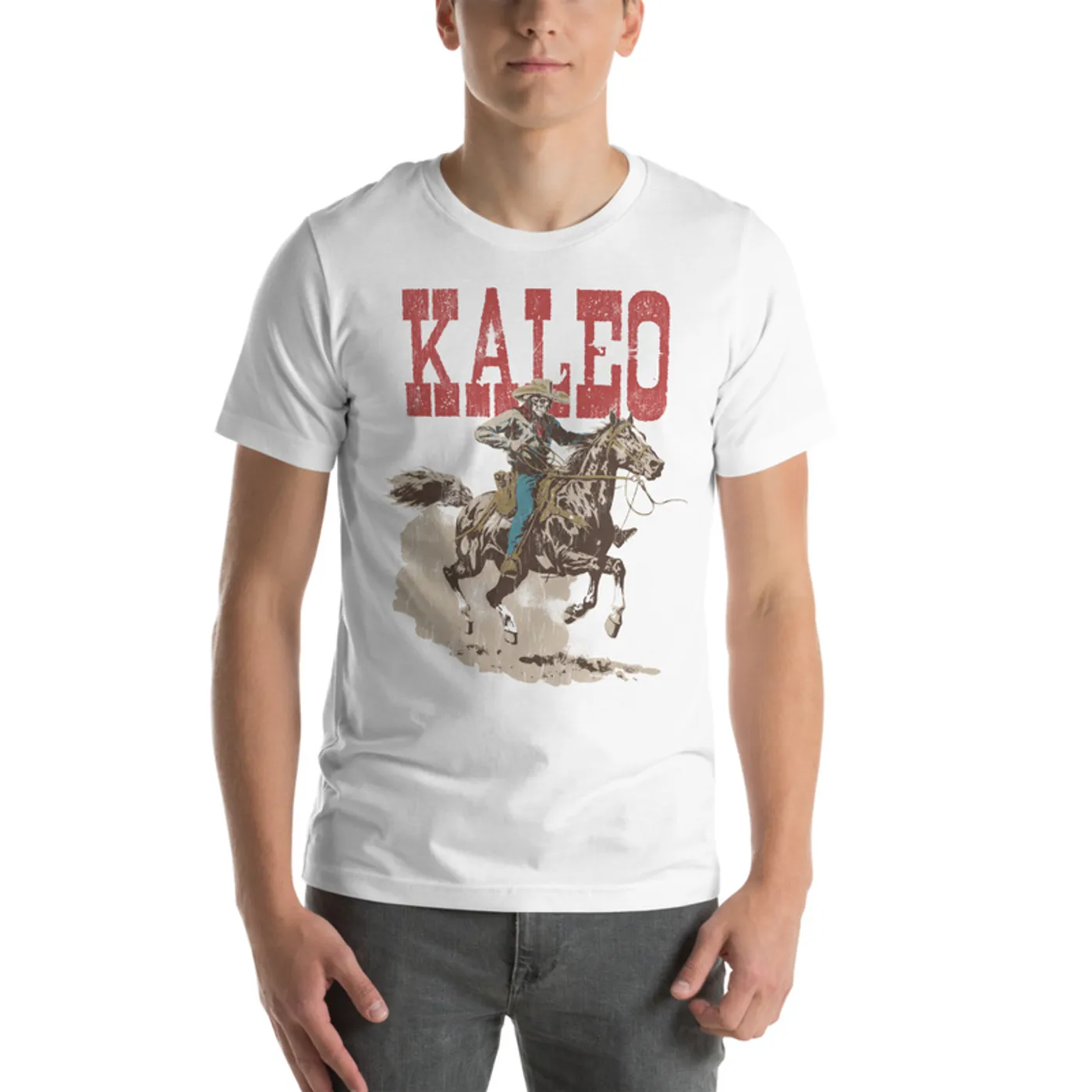 KALEO Horse Racing Skeleton Tee