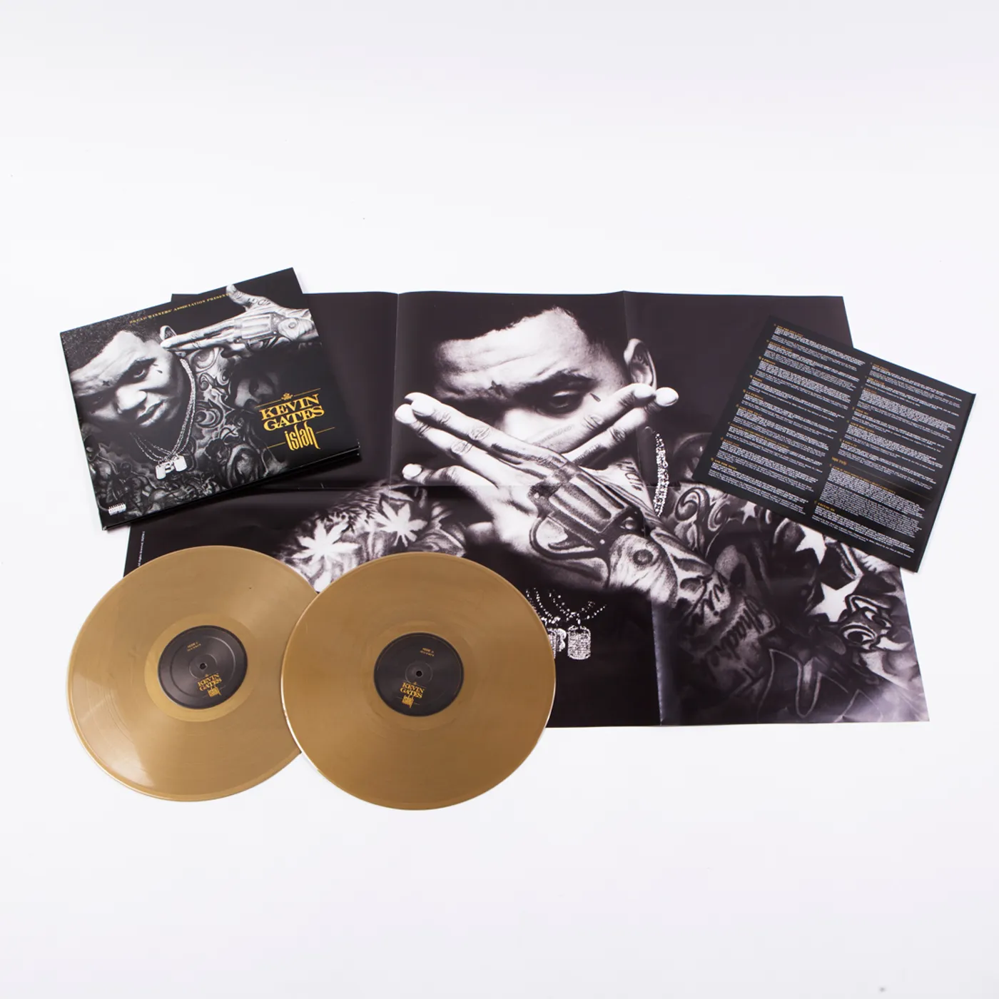 Kevin Gates Islah (2LP Vinyl w/Poster and Bonus CD)