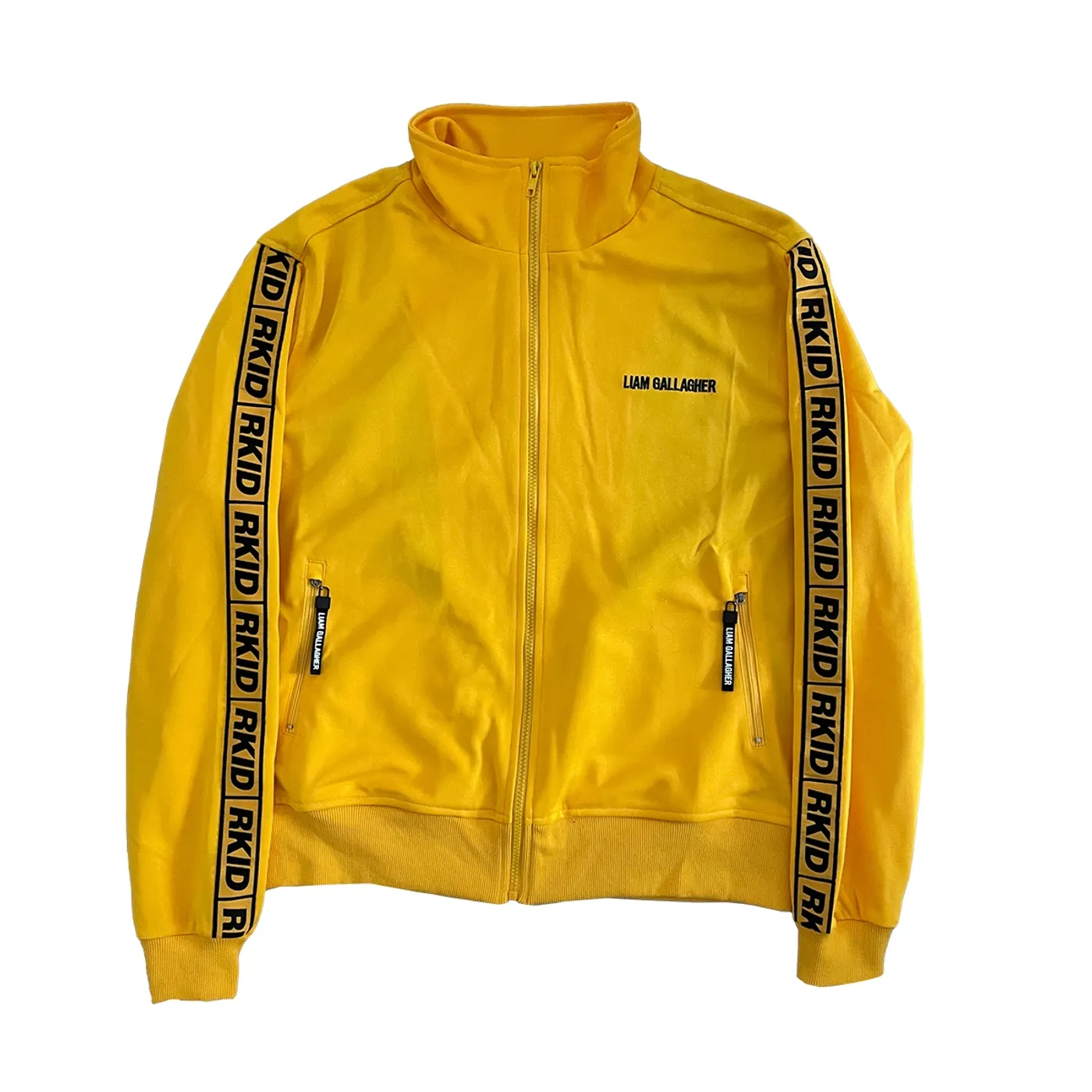 Liam Gallagher RKID Map Track Top Yellow