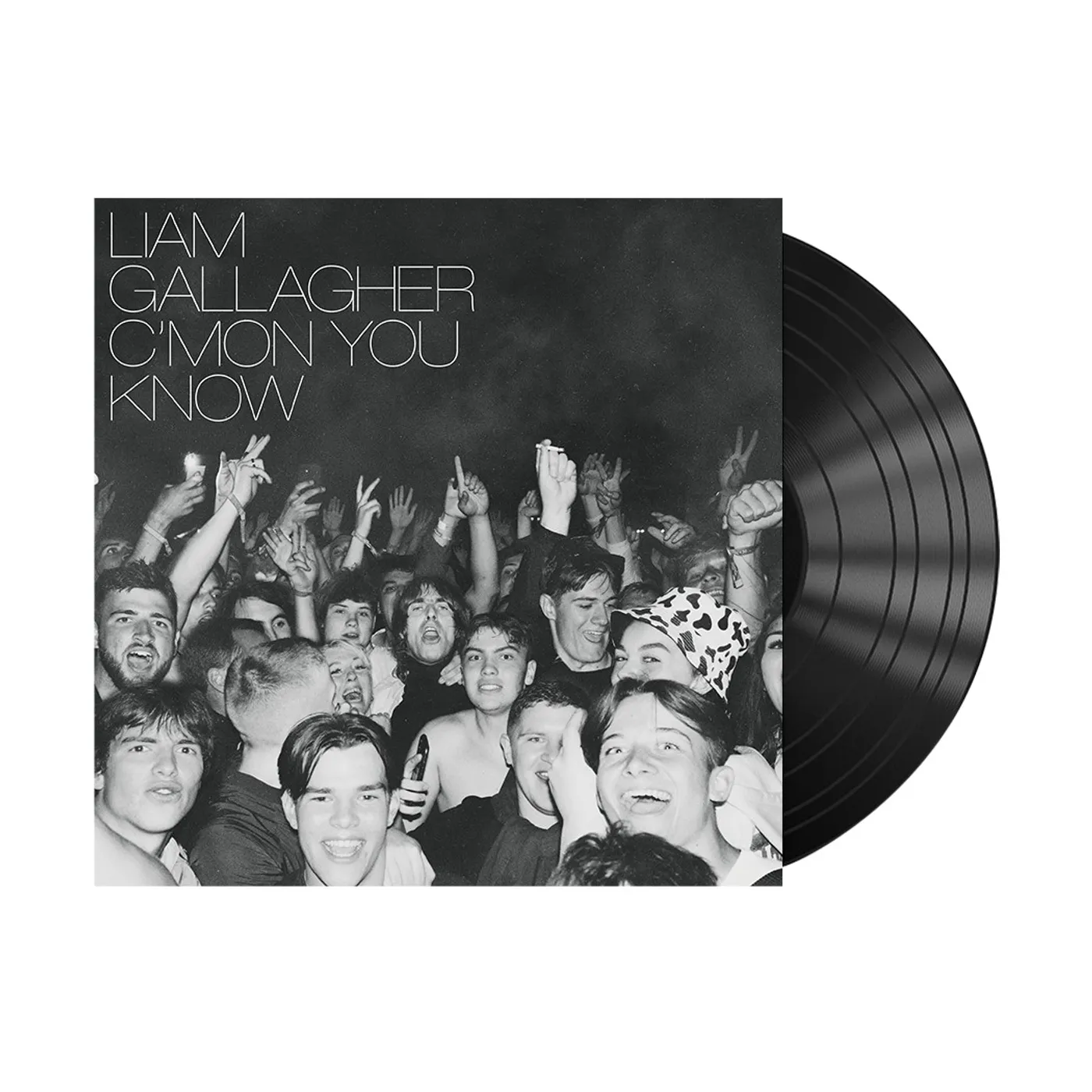 Liam Gallagher C'MON YOU KNOW Standard black vinyl