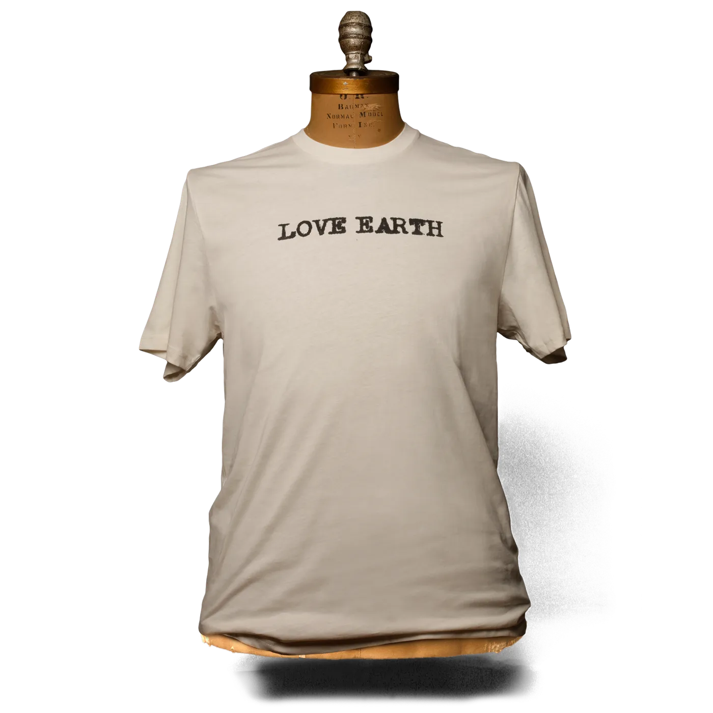 Neil Young  Typewriter Love Earth Cream T-Shirt