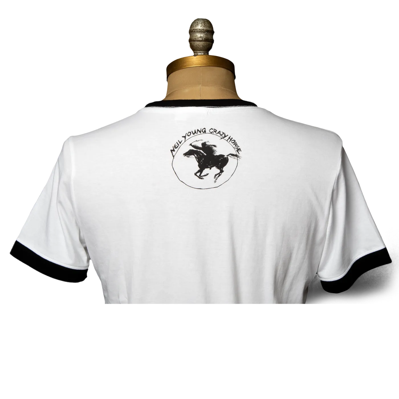 Neil Young  Soft Organic Equal Time Ringer Men's T-Shirt