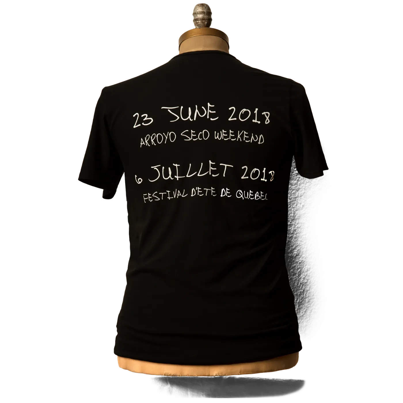 Neil Young Soft Organic NY POTR Tour Men's Black T-Shirt