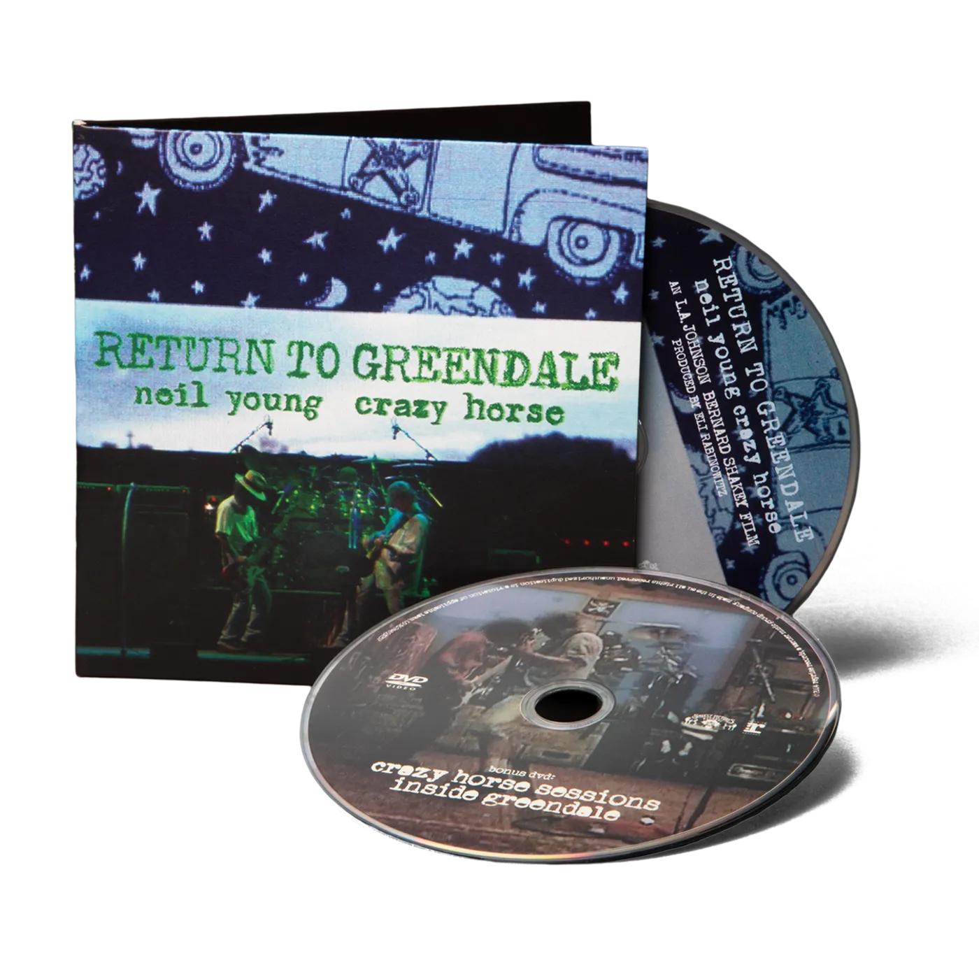 Neil Young  Return To Greendale BluRay 2 Disc Set