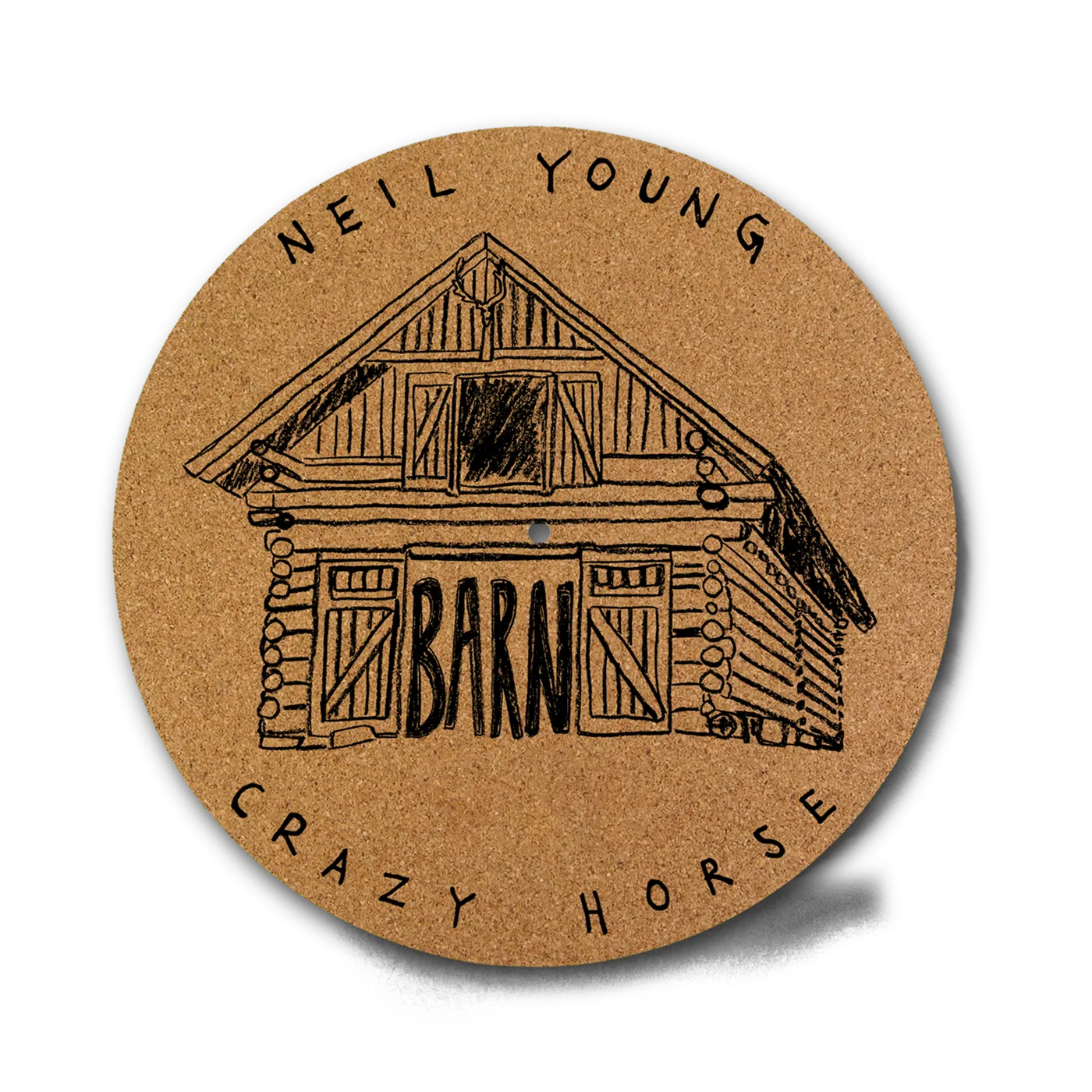 Neil Young Barn Cork Slipmat