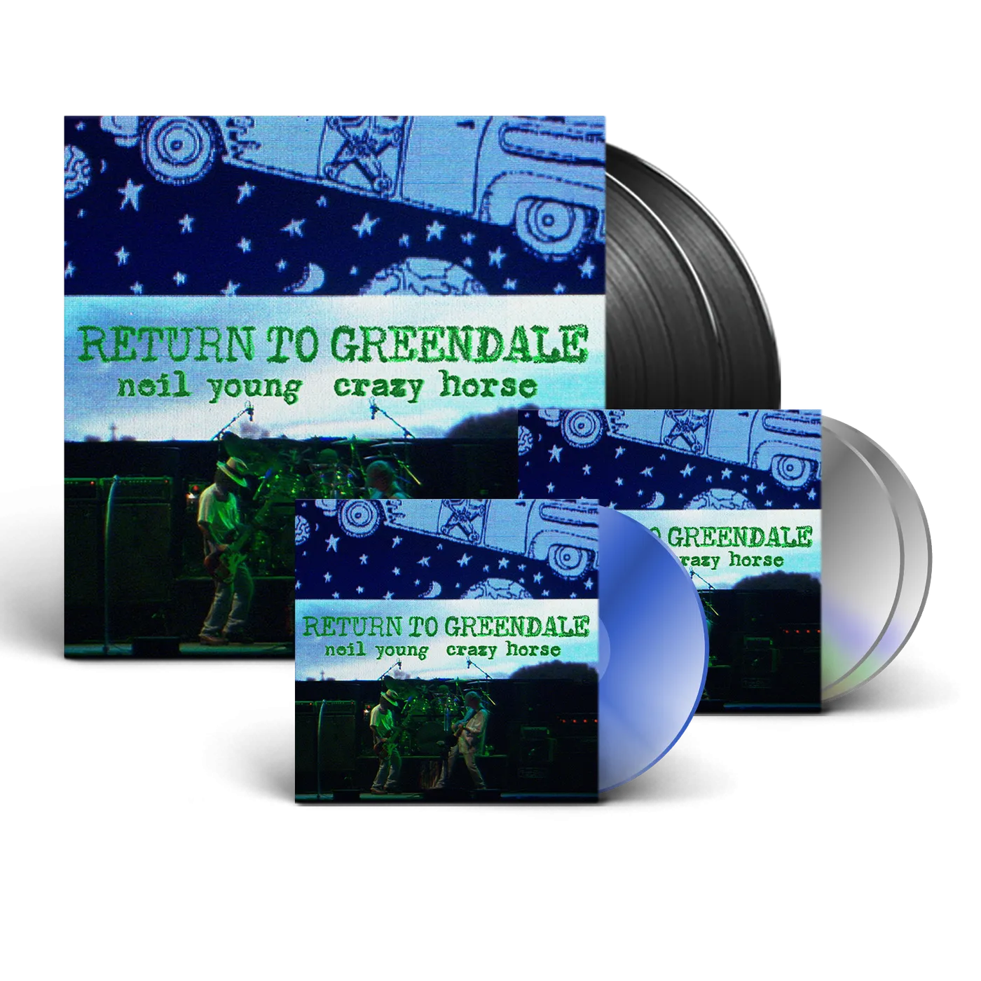 Neil Young Return to Greendale (Deluxe Edition) 2CD+2 LP+ BluRay