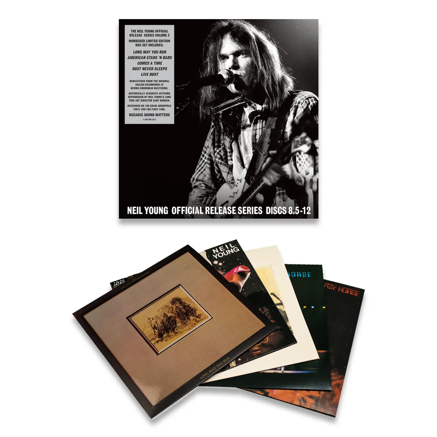 Neil Young Official Release Series 8.5-12 Numbered Limited Edition Box Set