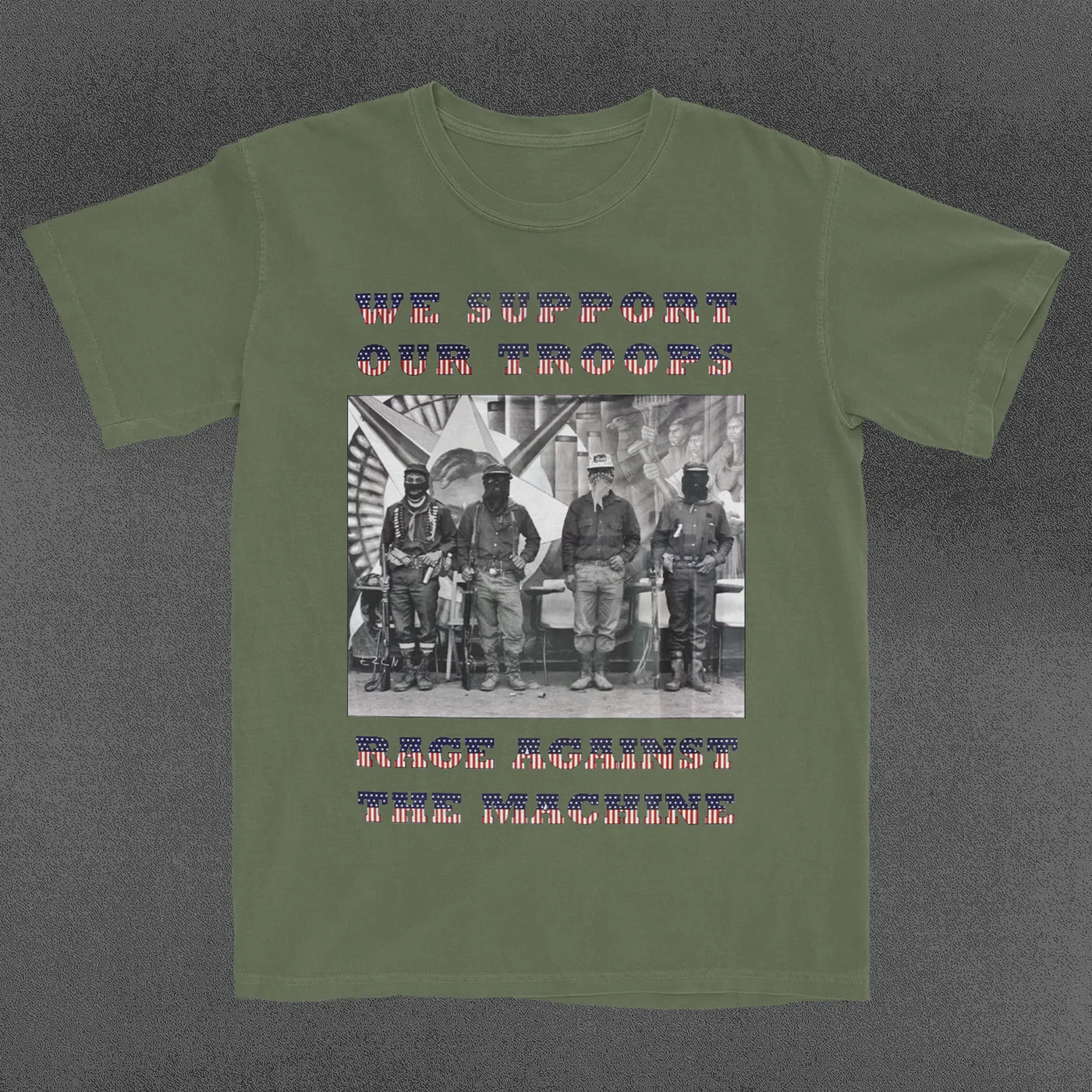 Rage Against The Machine Support Our Troops T-Shirt