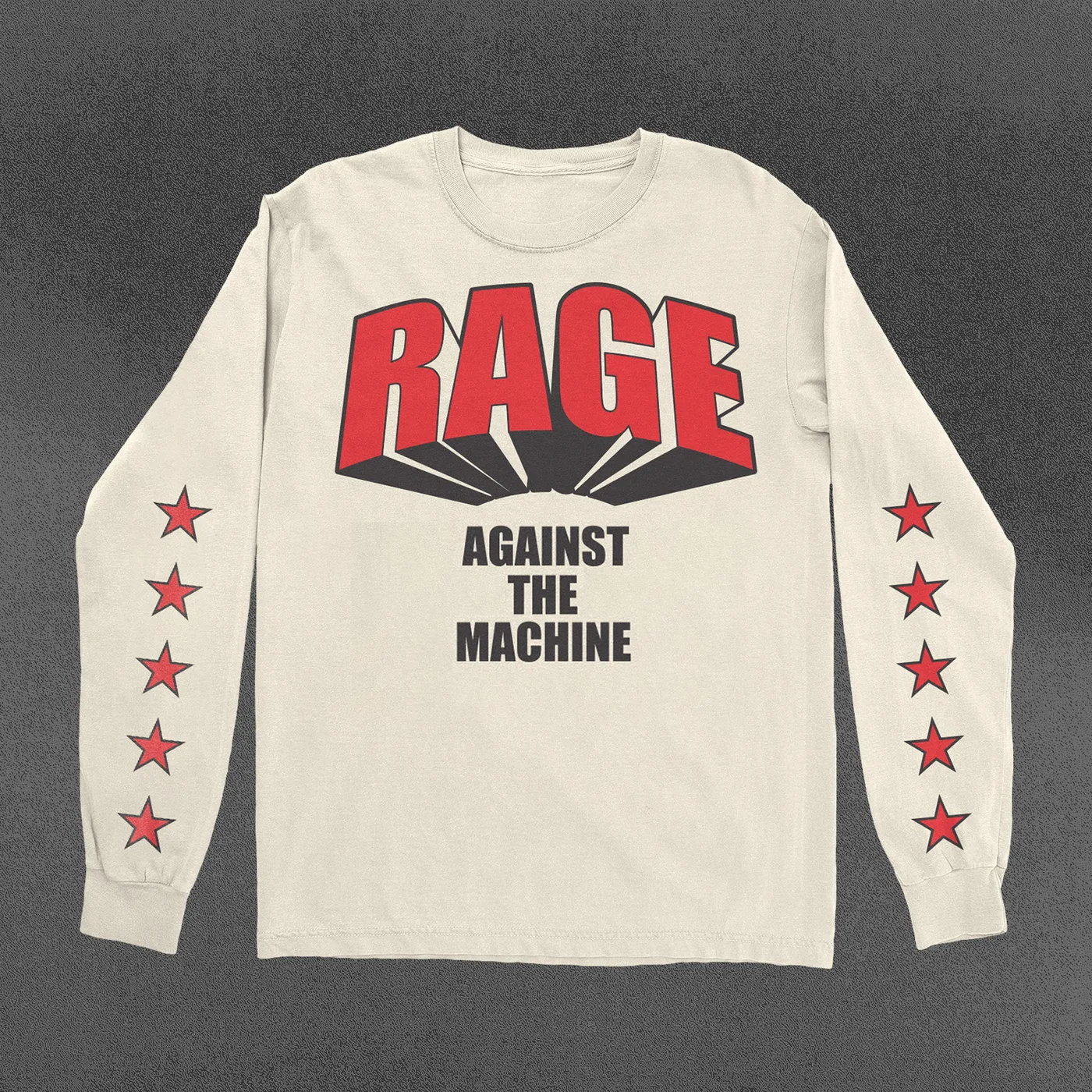 Men's T-Shirt Rage Rock Againsts The Machines Band Crew Neck