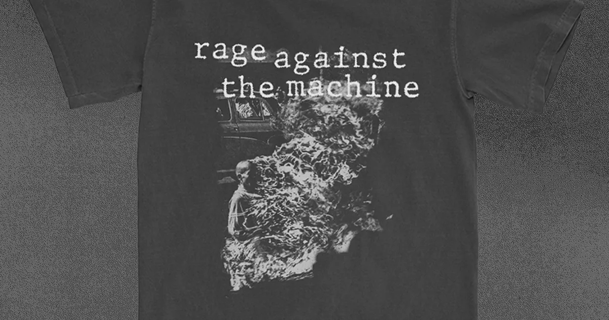 Rage Against The Machine RATM Cover Tracklist T-Shirt