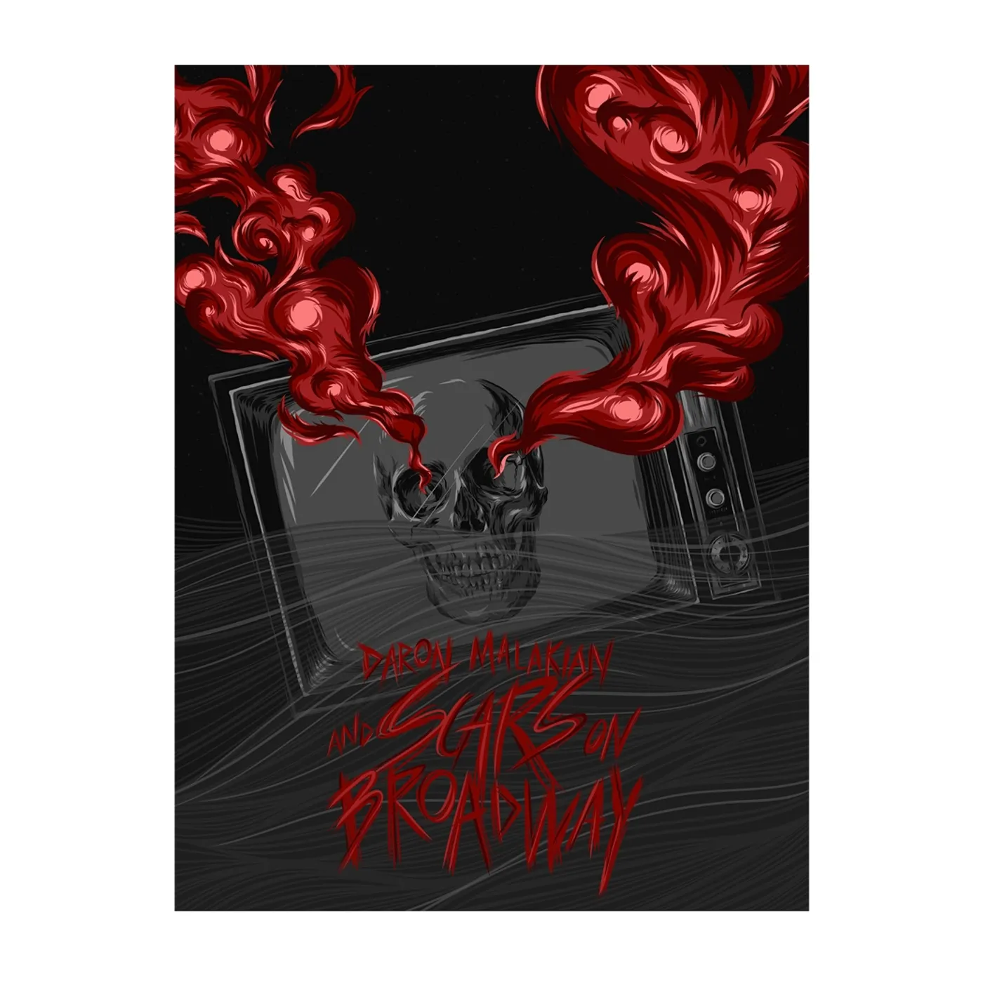 Scars On Broadway Skull Television Poster