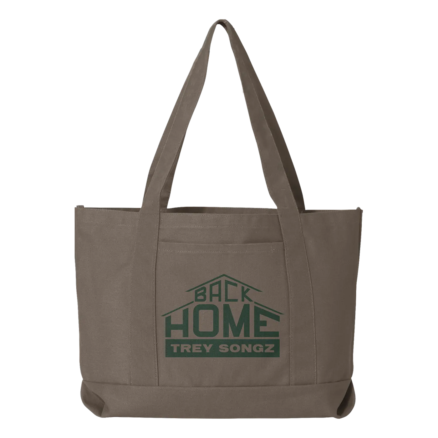Trey Songz Back Home Khaki Green Tote