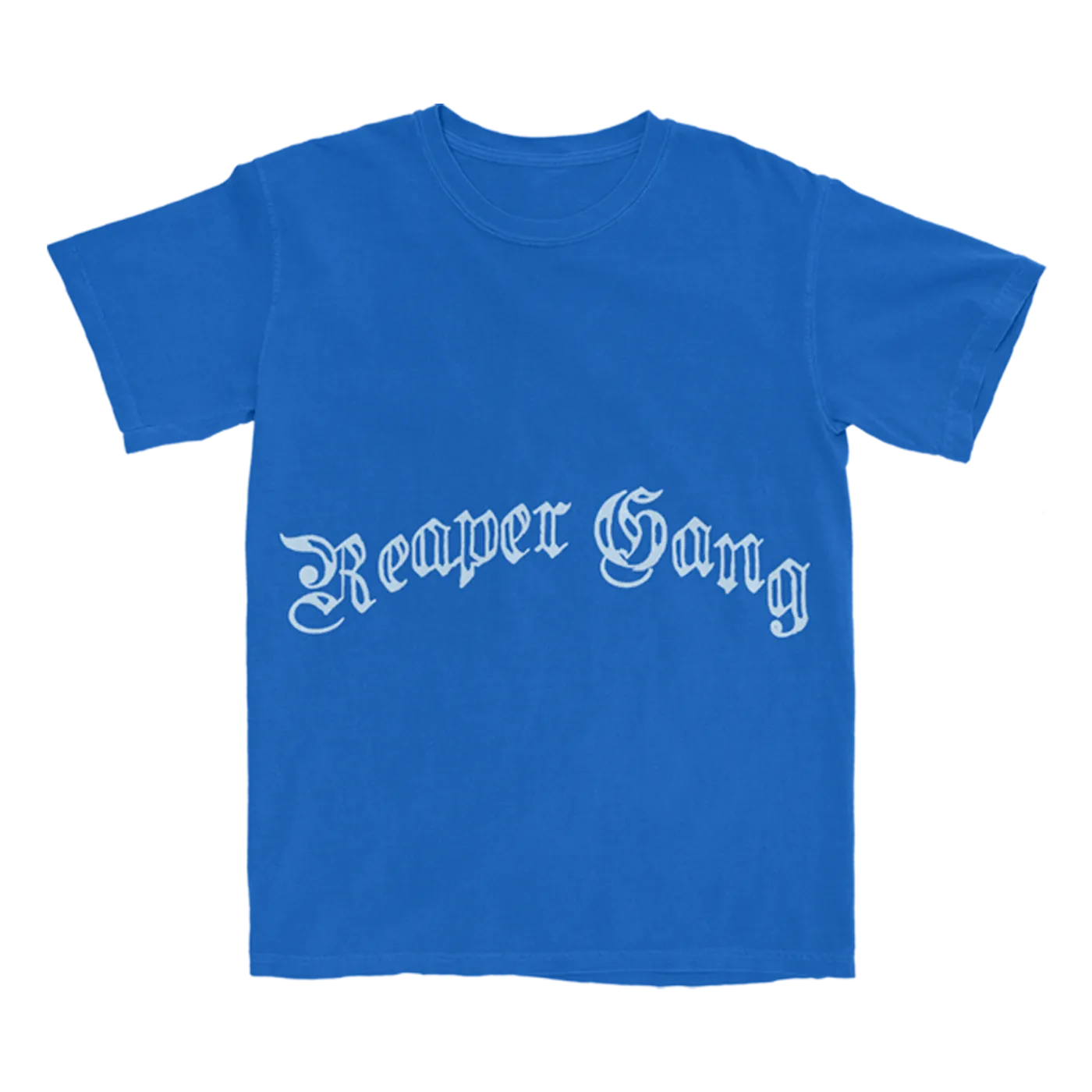 Big Scarr Reaper Gang Skull Tee (Blue)
