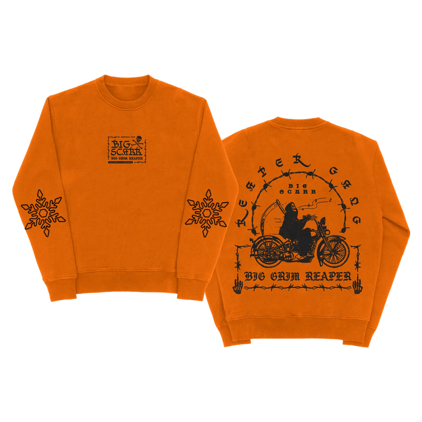 Big Scarr Memphis Grown Crewneck (Orange)