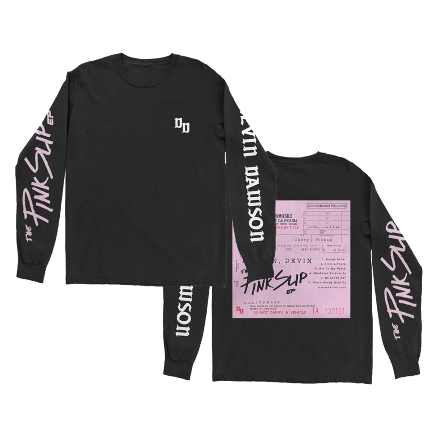 Devin Dawson The Pink Slip Longsleeve T-Shirt