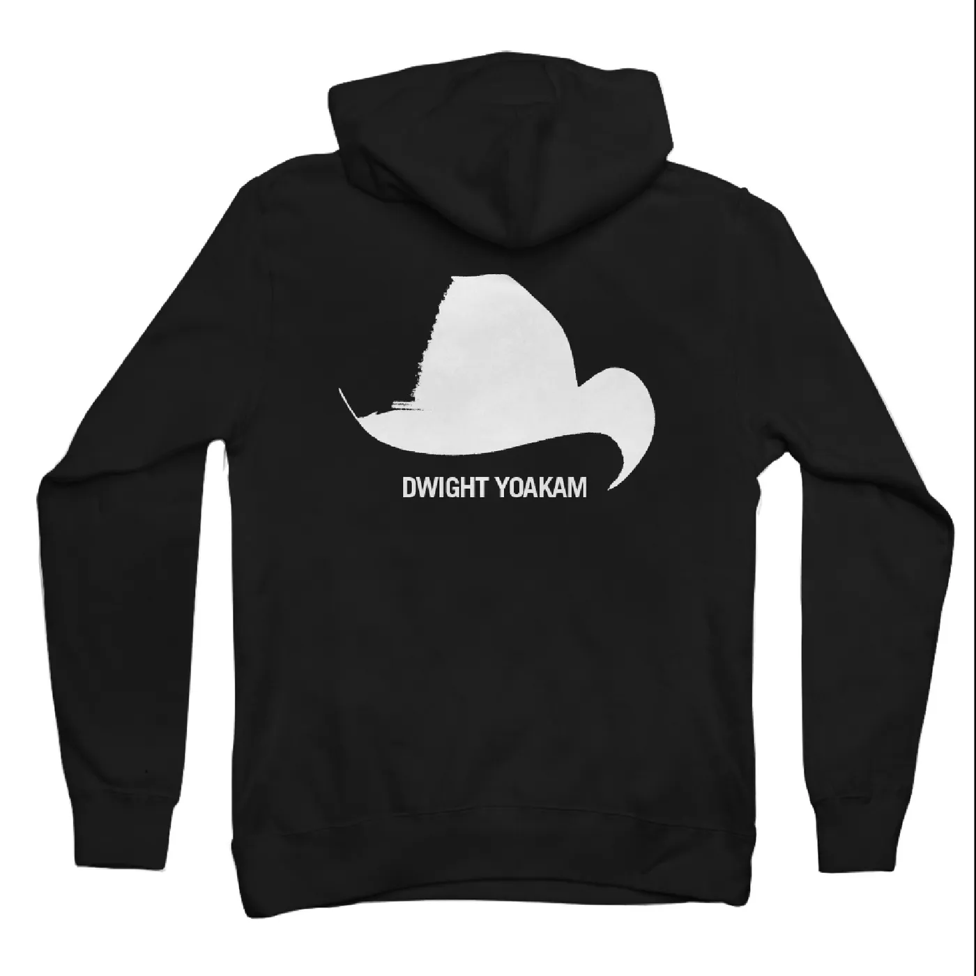 Dwight Yoakam Fast As You Black Zip Hoodie