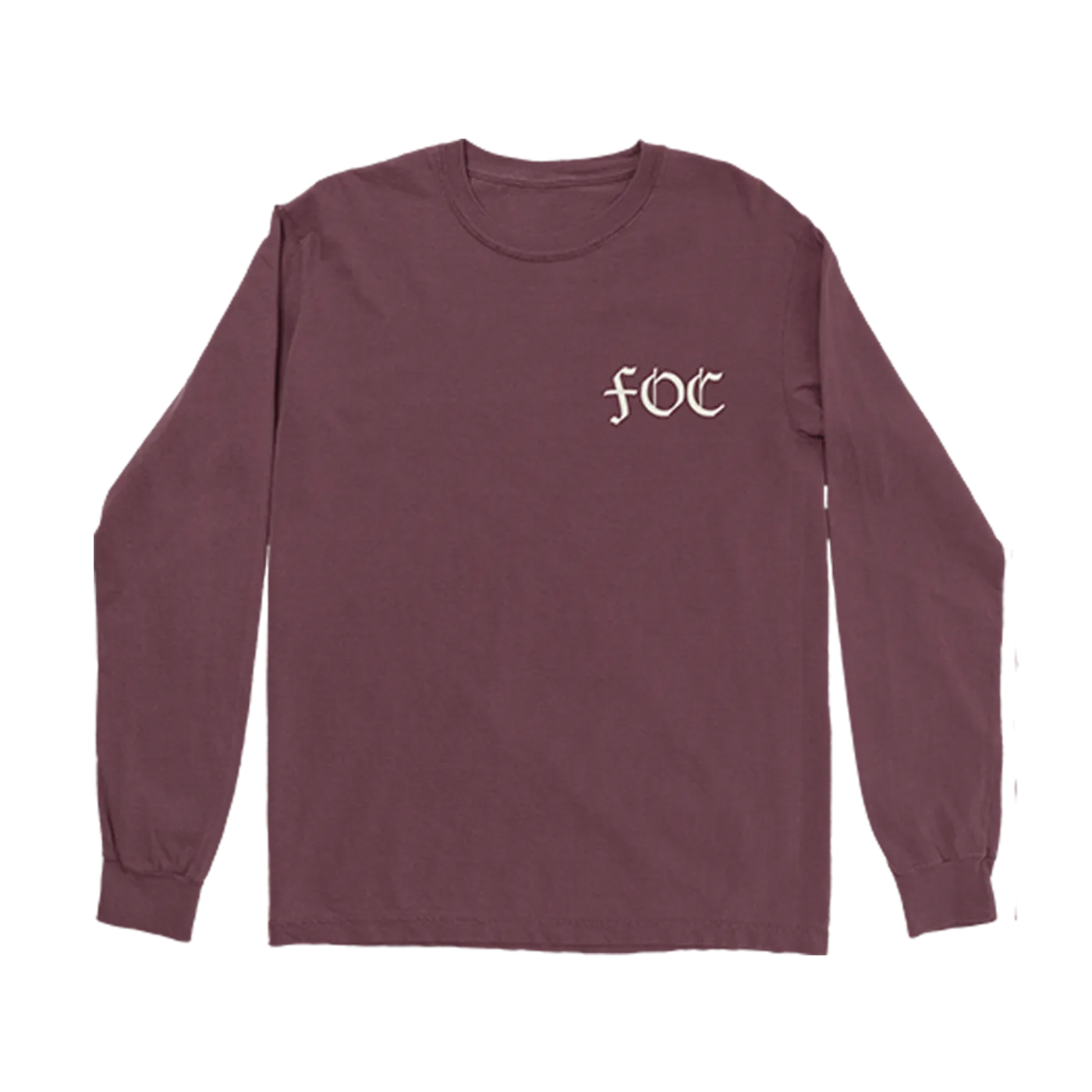 Earl Sweatshirt Spiral Majesty Burgundy Longsleeve T-Shirt
