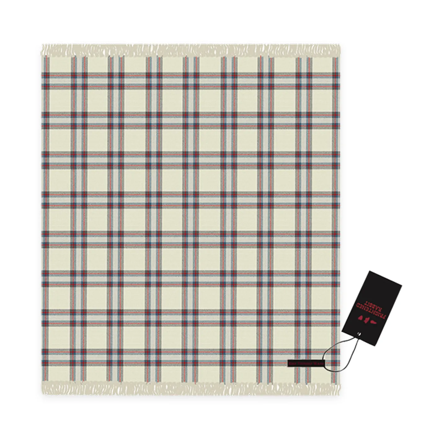 Frightened Rabbit Winter of Mixed Drinks Anniversary Tartan Blanket