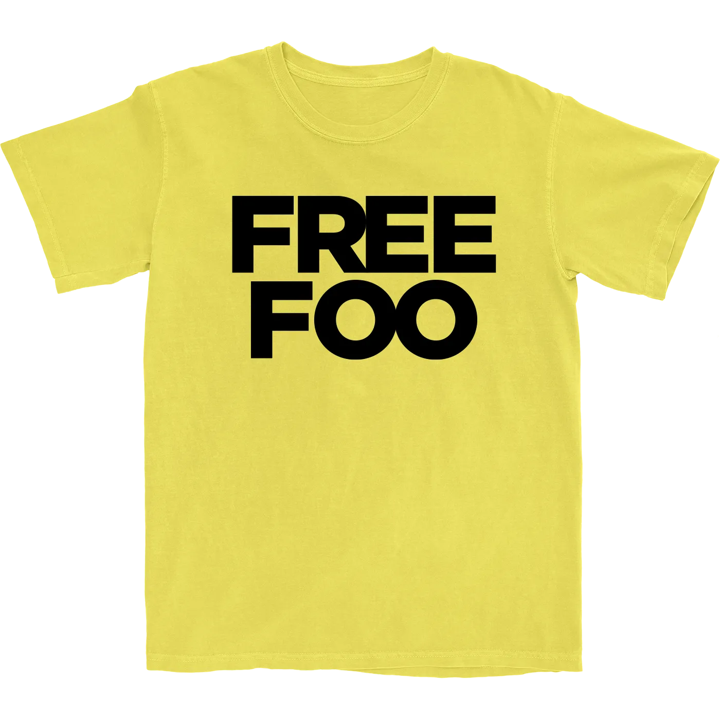 Foogiano Free Foo Yellow T-Shirt