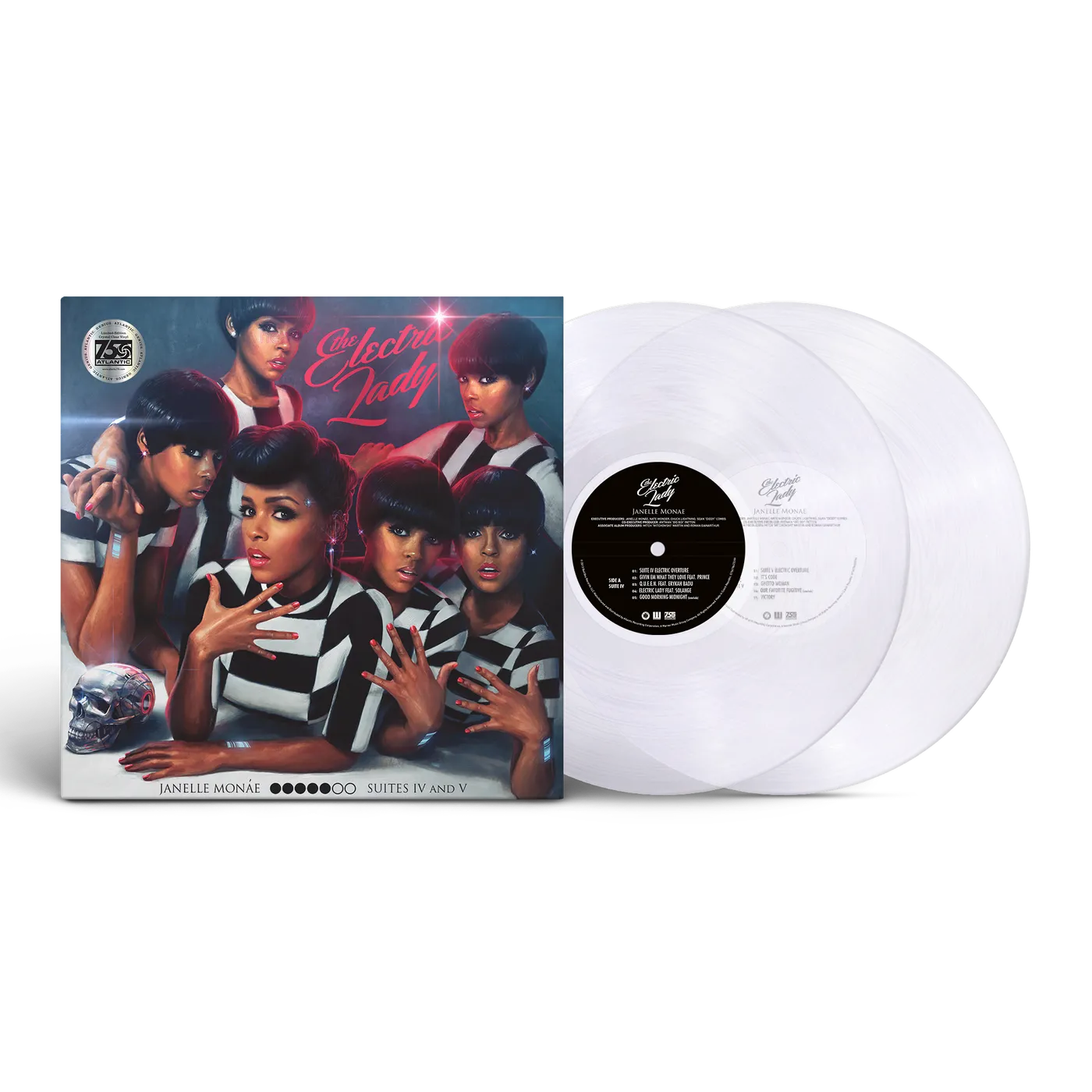 Janelle Monáe The Electric Lady Clear Vinyl