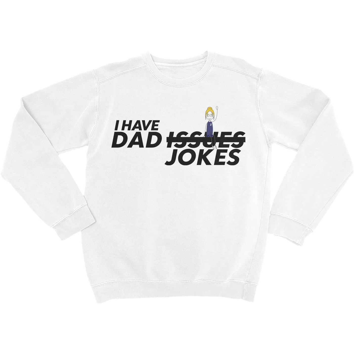 Jax Dad Jokes Crewneck