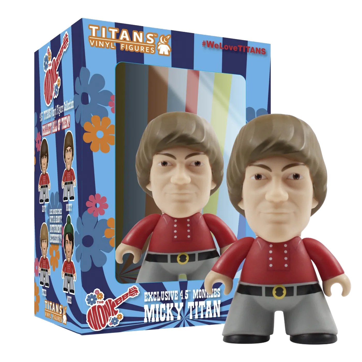 The Monkees Micky Dolenz Figurine 4.5"