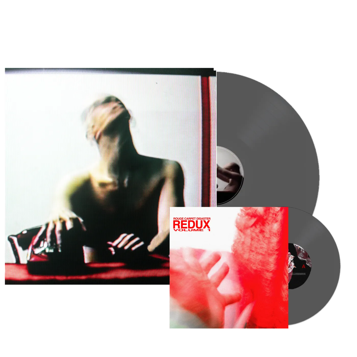 Static Dress Rouge Carpet Disaster (Redux) Black Ice LP + Bonus 7” Vinyl
