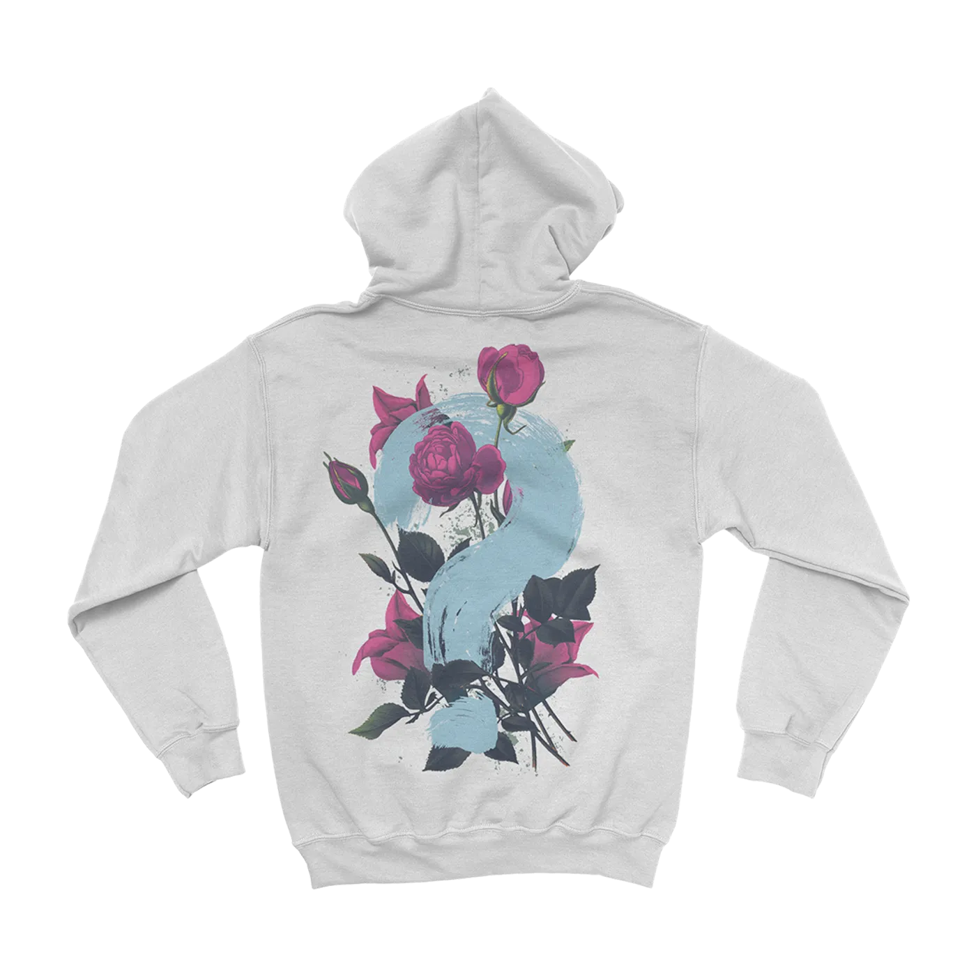 Why Don't We Flower Square Pullover Hoodie