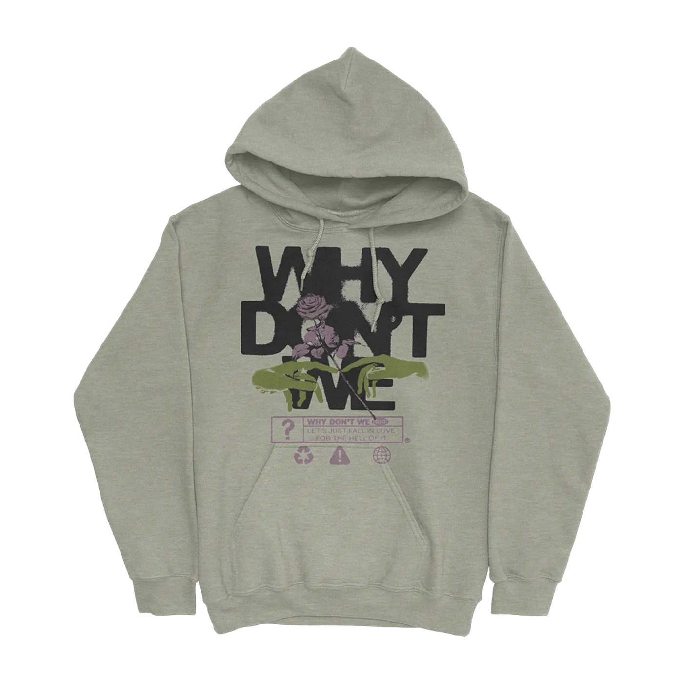 Why Don't We Fall In Love Pullover Hoodie