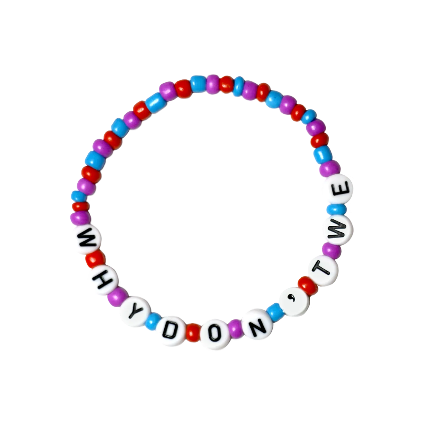 Why Don't We Beaded Bracelet