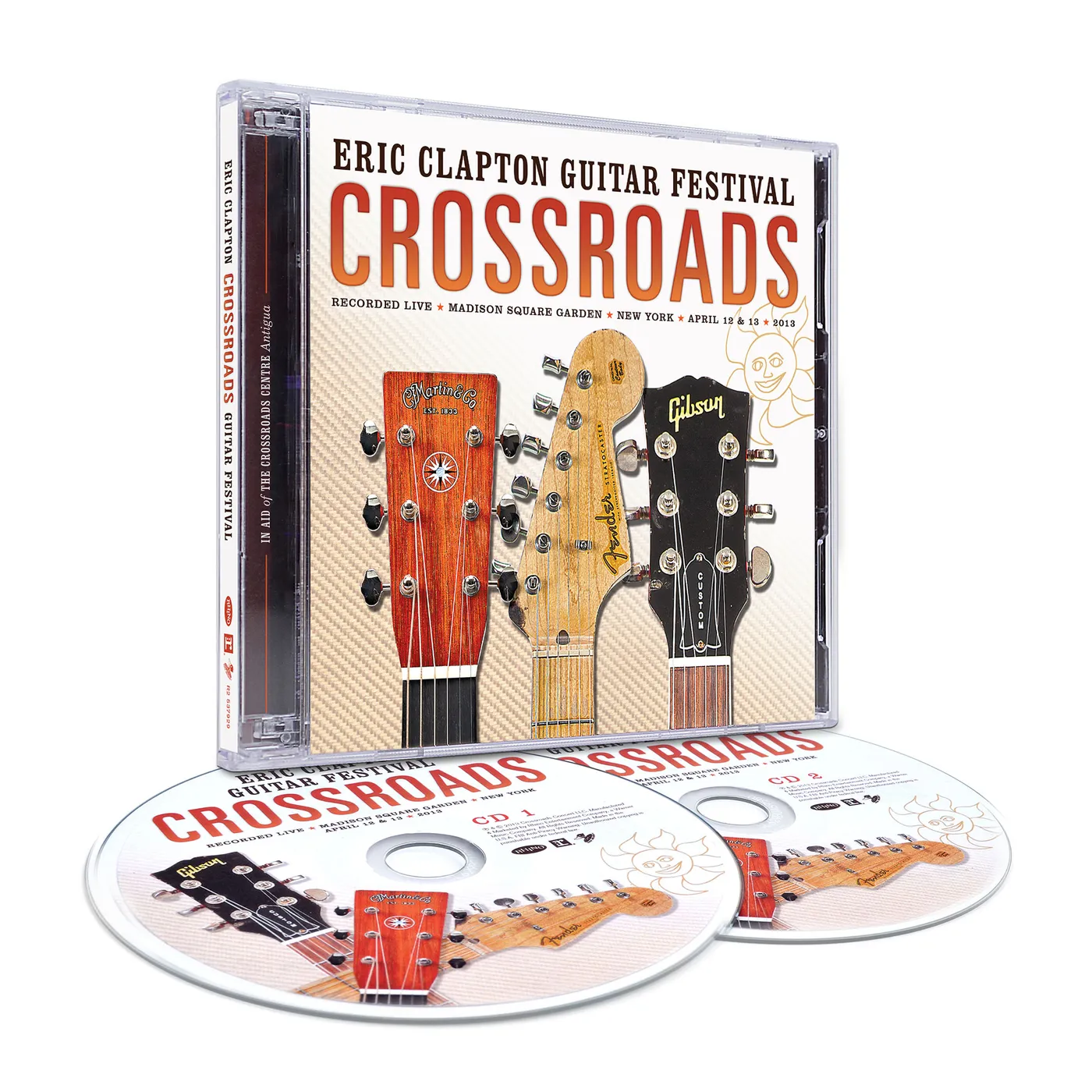 Eric Clapton 2013 Crossroads Guitar Festival 2 CD set